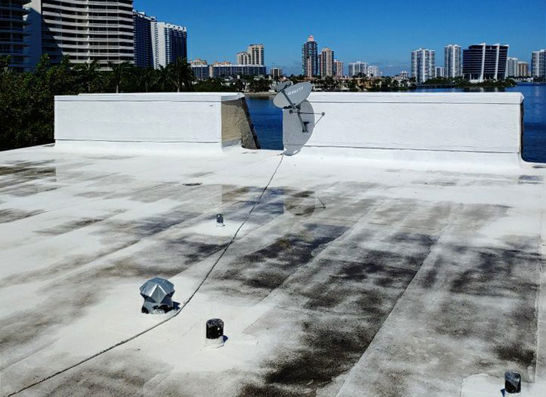 Flat Roof Ponding Water 